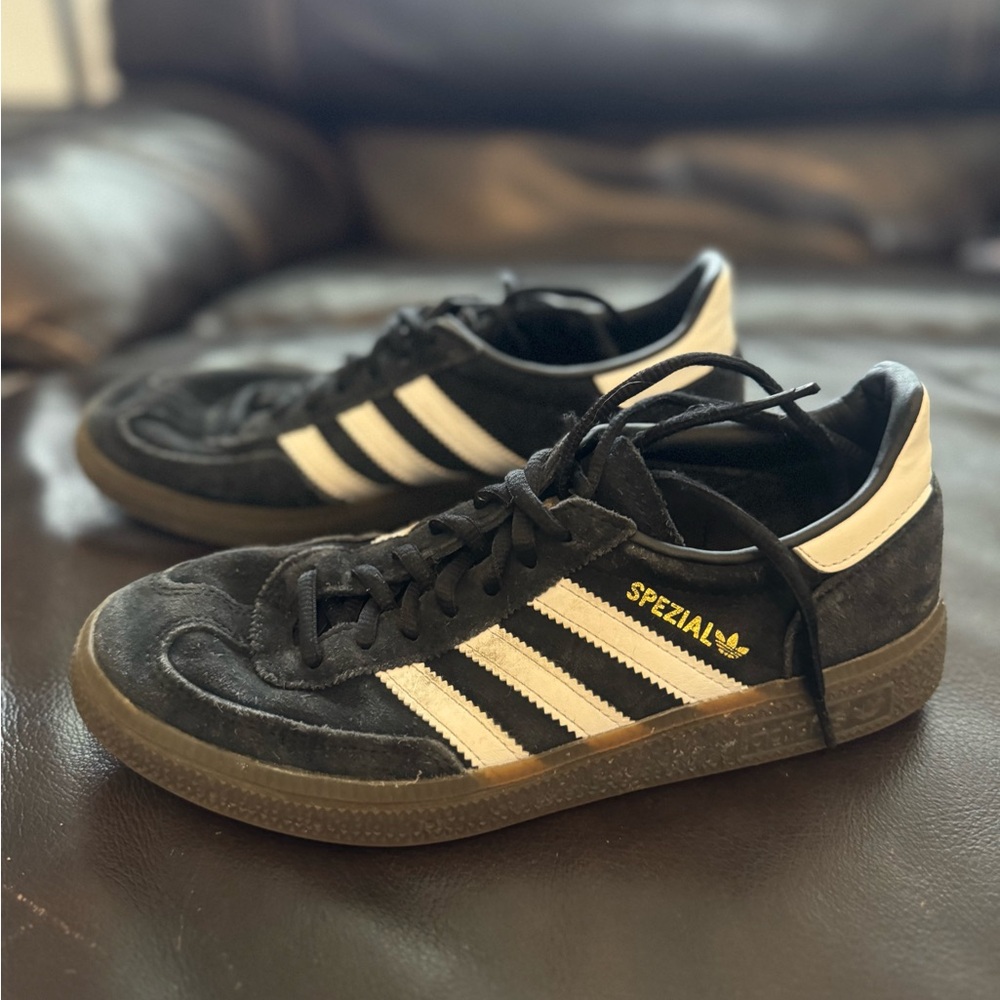 Adidas Black and White Sneakers